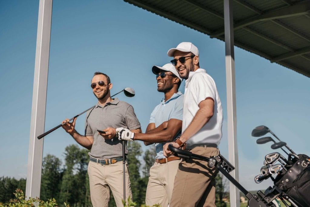 Golf du Sporting Club de Vichy au bord du lac d’Allier